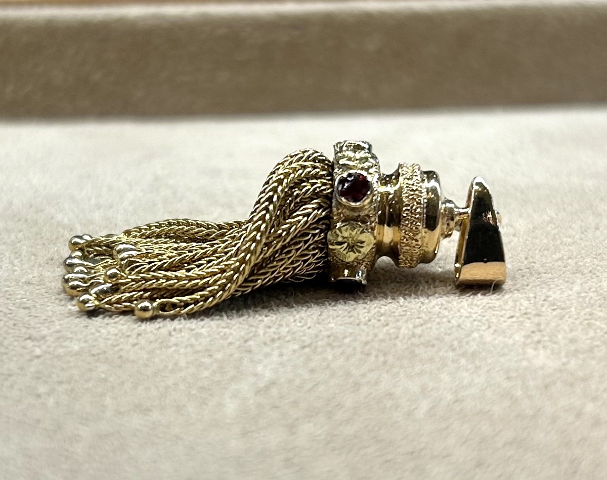 Pendentif pompon Napoléon III-photo-4