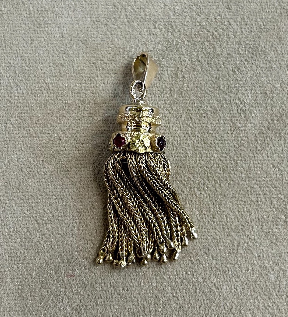 Pendentif pompon Napoléon III