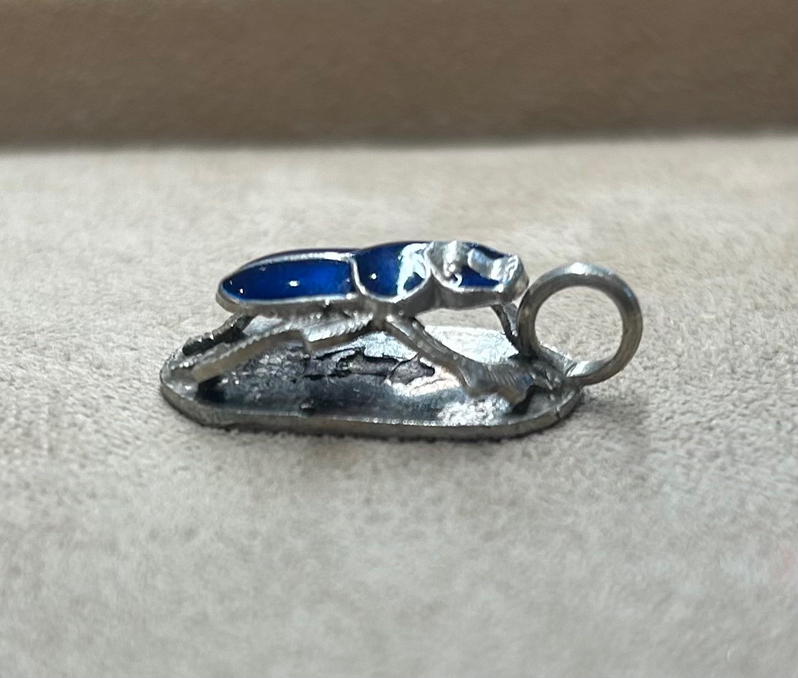 Pendentif scarabée email-photo-3