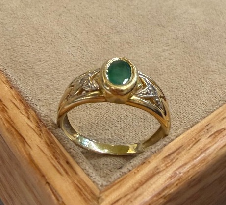 Bague emeraude-photo-2