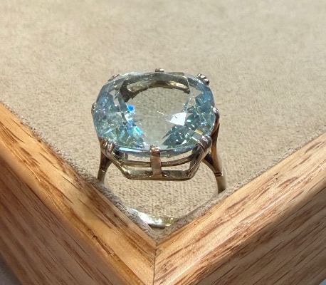 Bague Aigue marine-photo-2