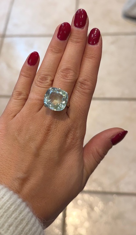 Bague Aigue marine-photo-1