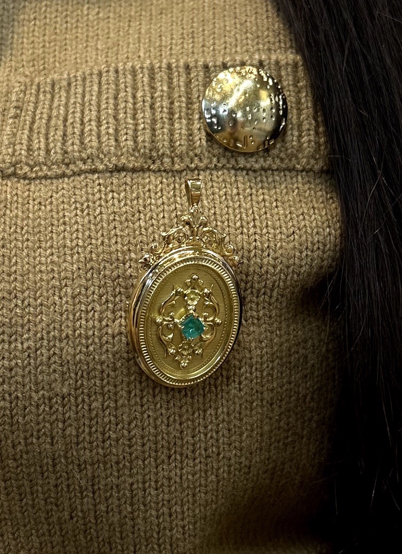Emerald Brooch & Pendant-photo-2