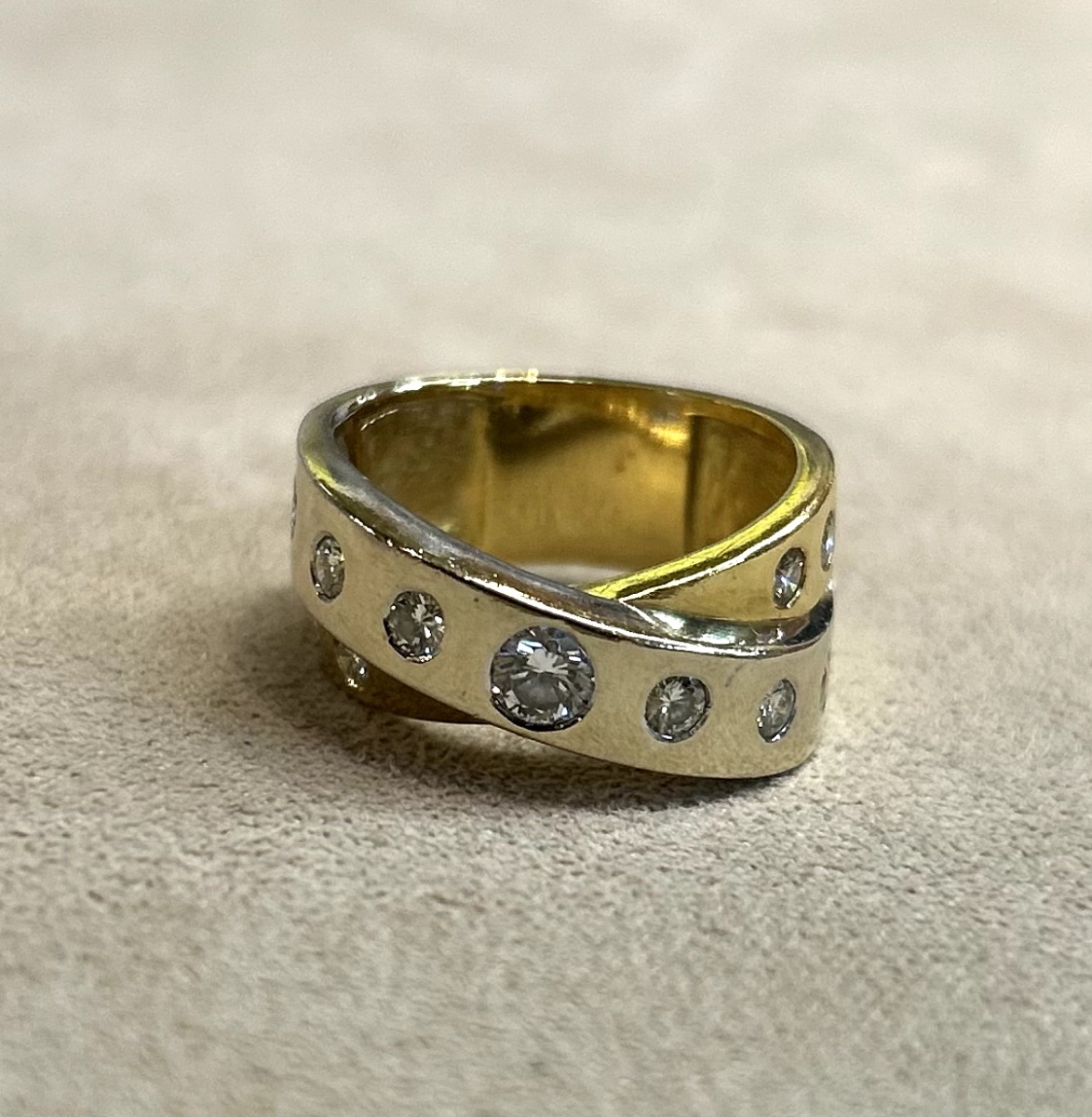Bague diamants