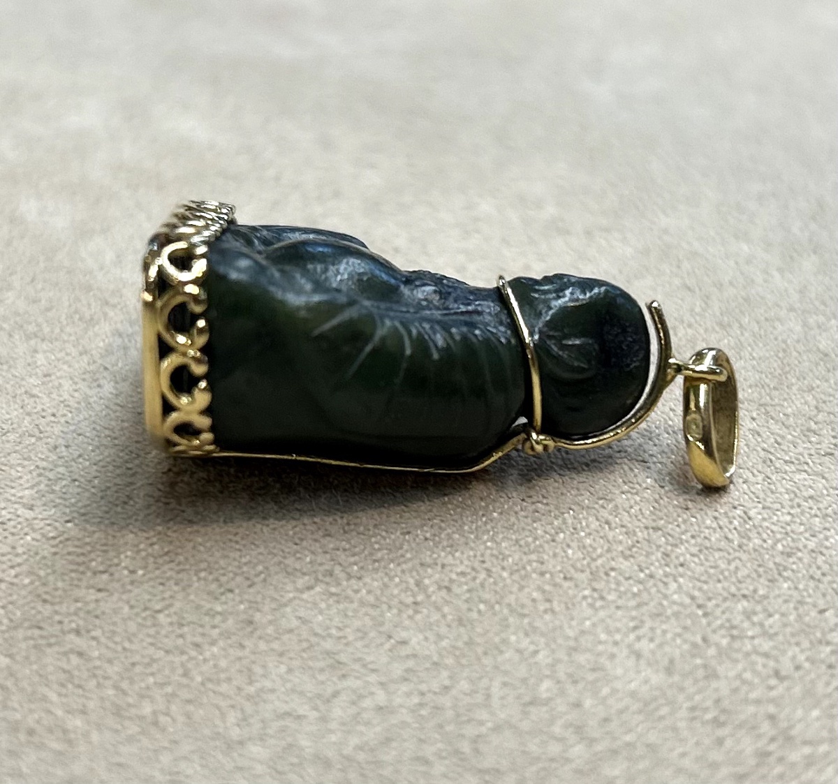 Pendentif Jade Bouddha-photo-4