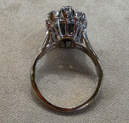 Bague Saphir & Diamants -photo-4