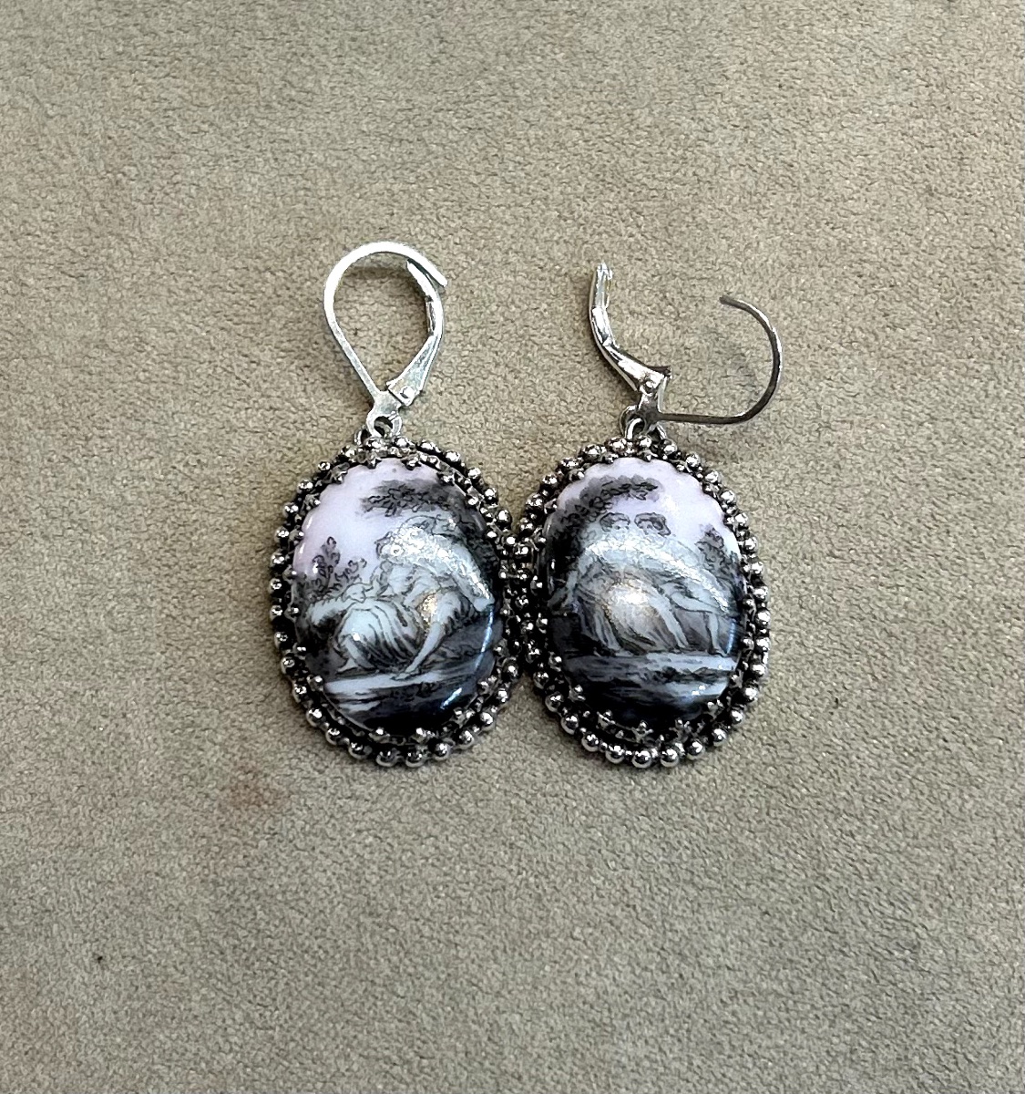 Porcelain Earrings-photo-2