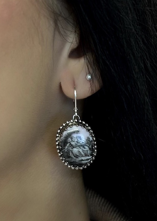 Porcelain Earrings