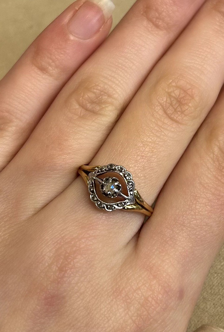 Diamond Rose Ring-photo-2