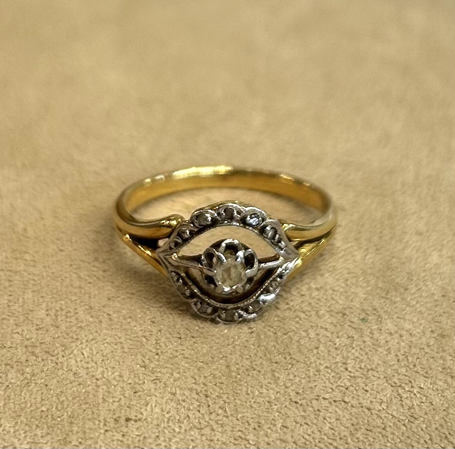 Diamond Rose Ring