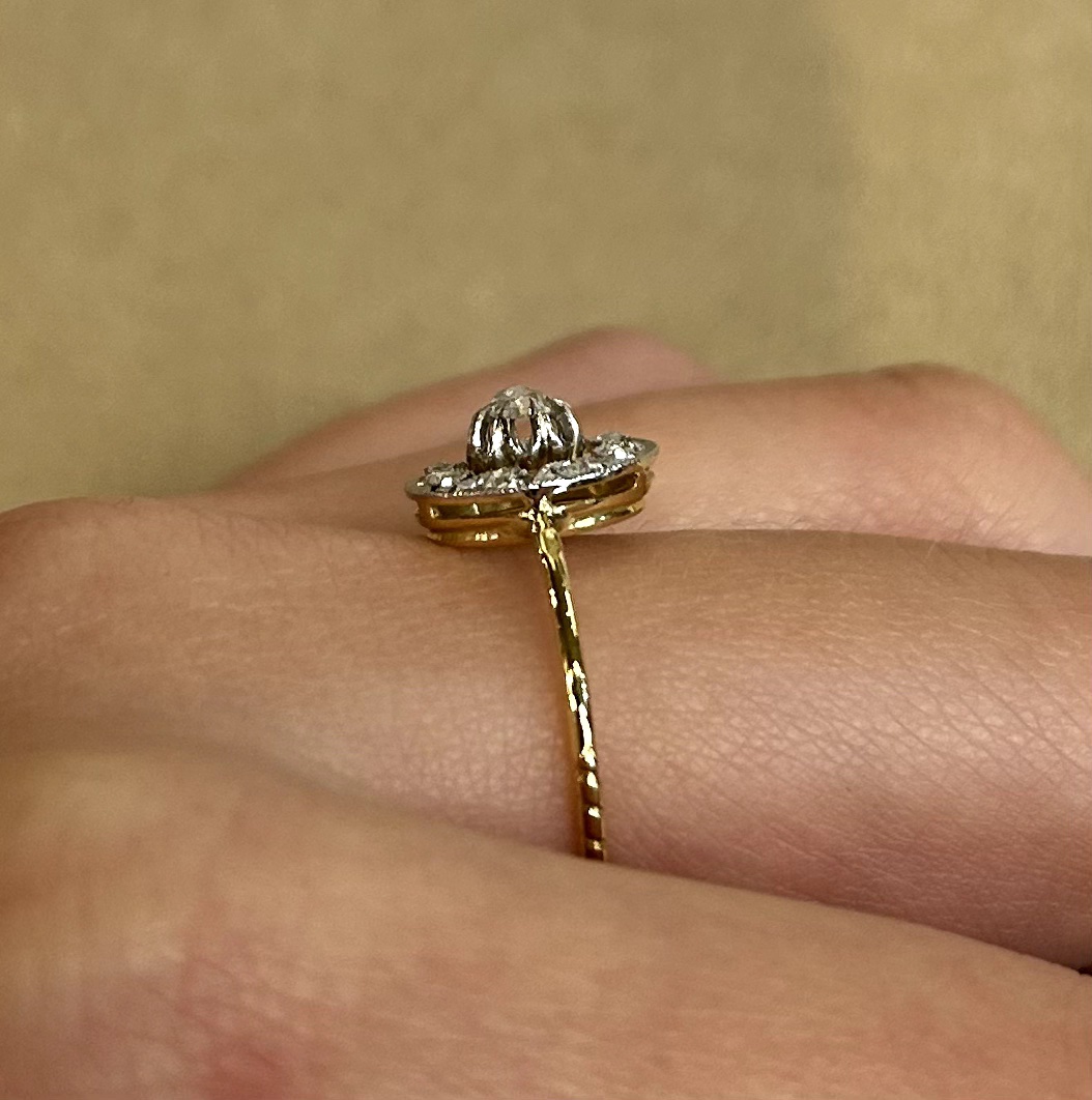 Diamond Rose Ring-photo-1