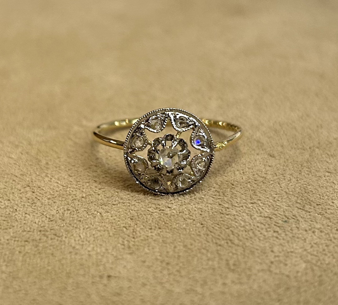 Diamond Rose Ring