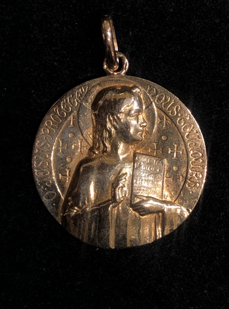 Medal Jesus Gold