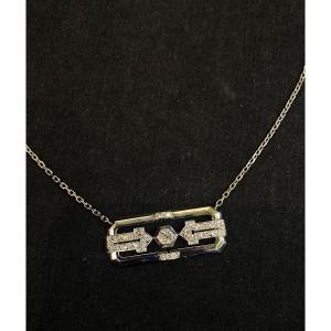 Collier Art Déco Diamants 