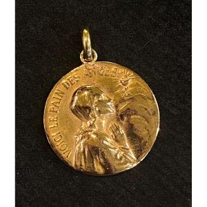 Médaille Voici Le Pain Des Anges 