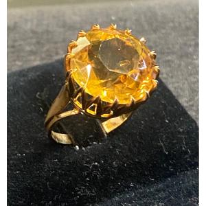 Bague Citrine 