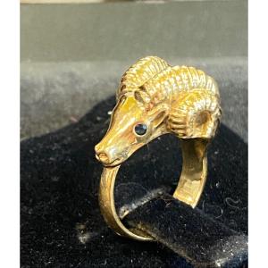 Bague Tête De Bélier 