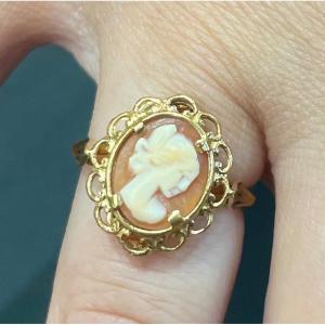 Bague Camée