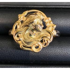 Women's Face Ring