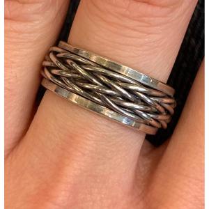 Braided Silver Ring