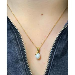 One Pearl Necklace 