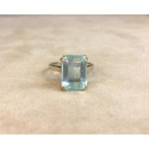 Bague Aigue-marine