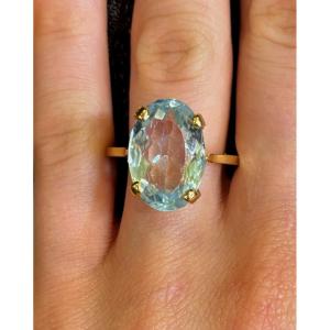 bague pierre bleue 