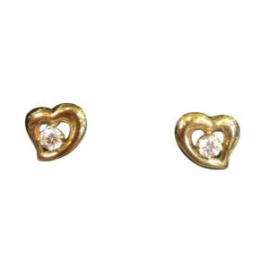 Boucles d'oreille coeur