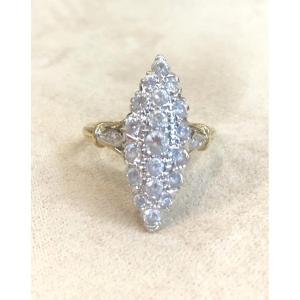 Bague marquise 