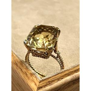 Citrine Ring 