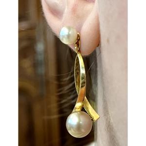 boucles d'oreille perles 