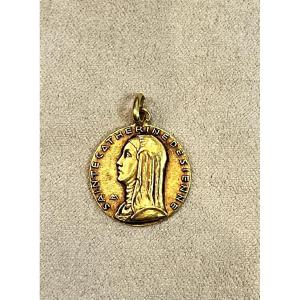 Saint Catherine Of Siena Medallion 