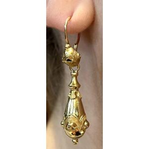 Boucles d'oreille pendantes Naopelon III