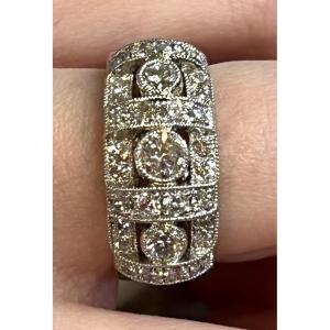 Diamond Headband Ring