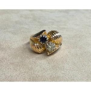 You And Me Swirl Ring