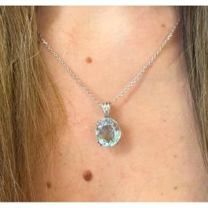 Aquamarine Pendant