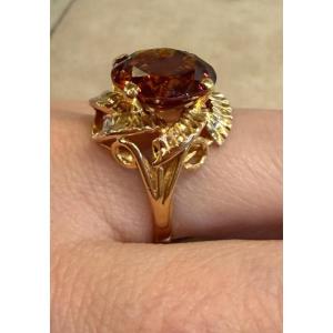 Bague citrine
