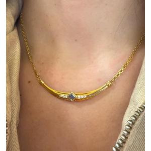 Aquamarine And Diamond