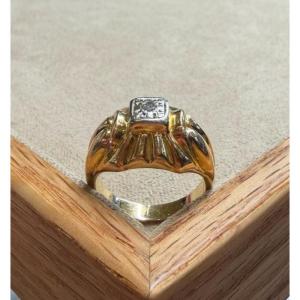Tank Diamond Ring