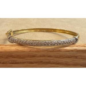 Diamond Bangle Bracelet