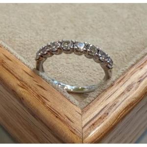 Bague demi alliance