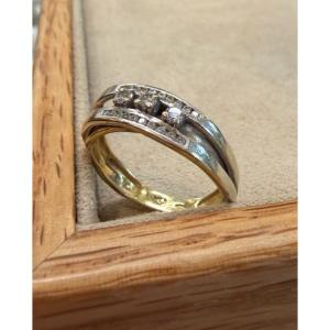 Bague diamants