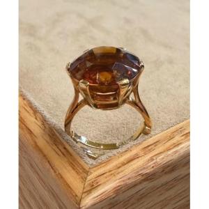 Bague citrine