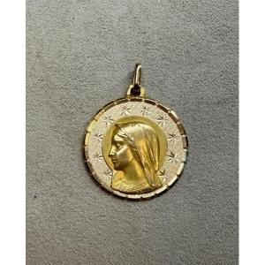 Médaille vierge