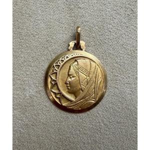 Médaille vierge