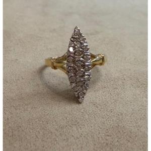 Bague marquise