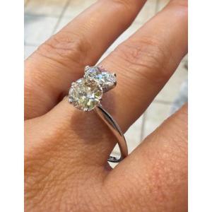 Bague toi et moi Diamants 