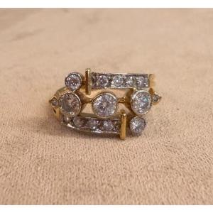Bague diamants