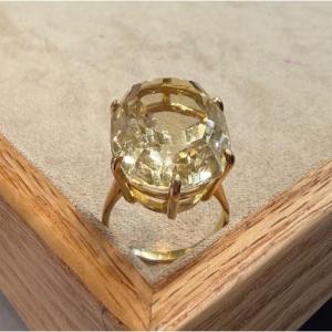 Bague citrine