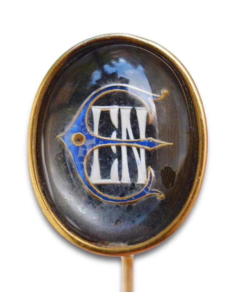 Broche En Cristal d'Essex Par John Brogden. Anglais, Vers 1860.  -photo-3